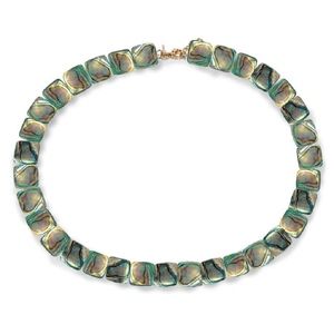 Lele Sadoughi Shell Choker in Green
